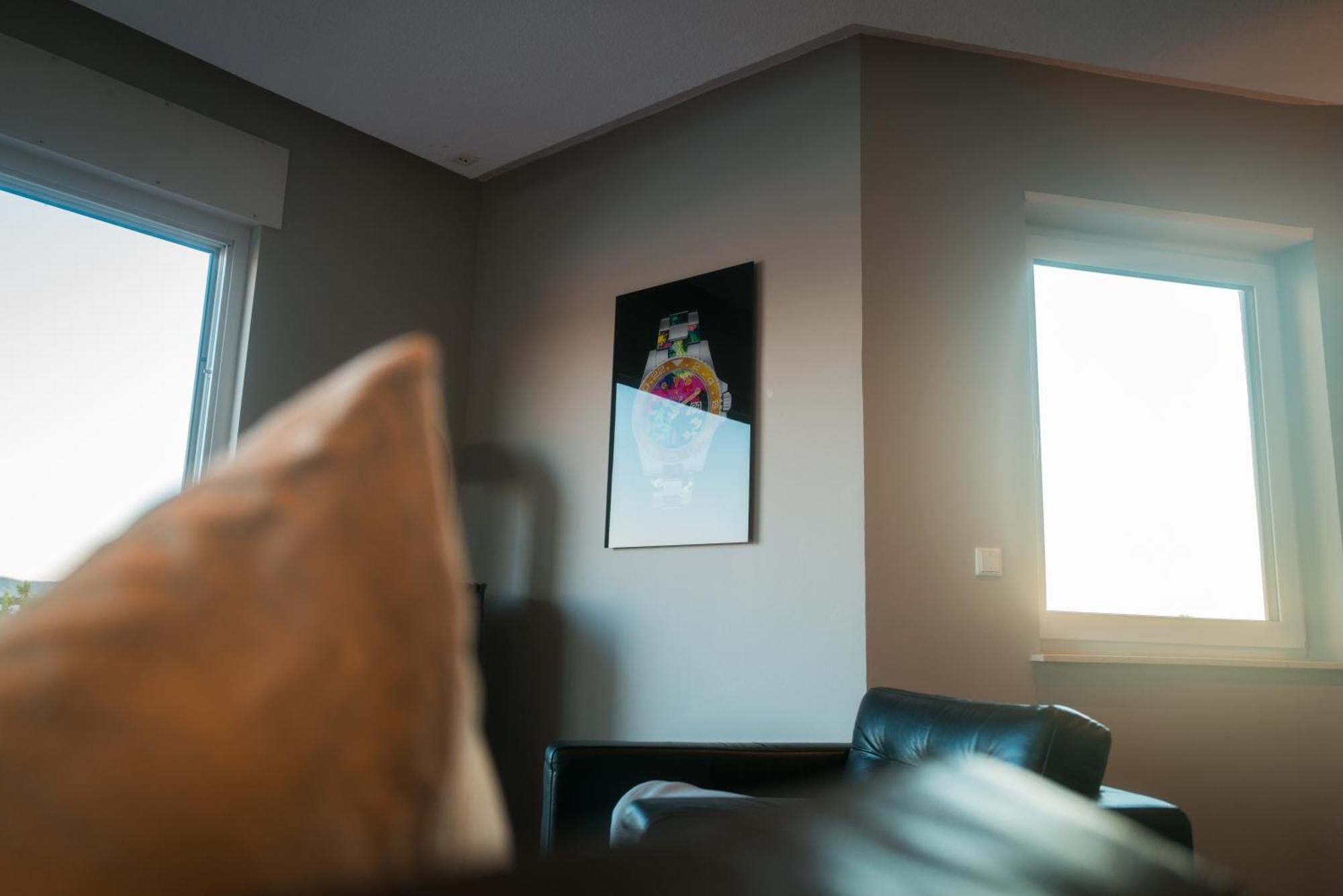 Penthouse Wohnung Mit Schoenem Moselblick In Metternich Koblenz  Exterior photo