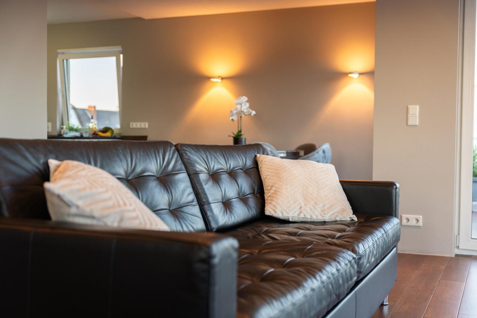 Penthouse Wohnung Mit Schoenem Moselblick In Metternich Koblenz  Exterior photo